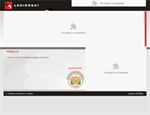 Tablet Screenshot of legierski.eu